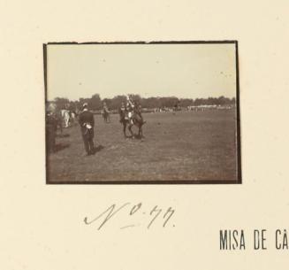 Misa de capaña, Sevilla, Mayo de 1895.