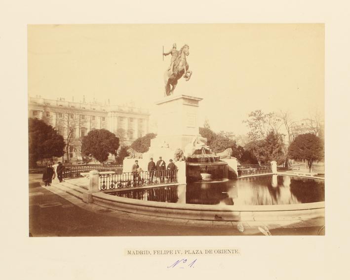 Madrid, Felipe IV. Plaza de Oriente.