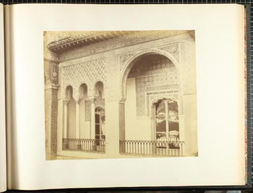 (Galería en el Patio de las Doncellas. Reales Alcázares de Sevilla)