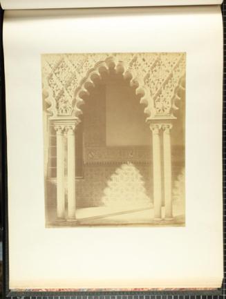 (Arco en el Patio de las Doncellas. Reales Alcázares de Sevilla)