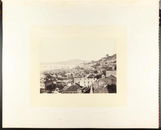 (Ciudad de Gibraltar, mirando hacia España) (Gibraltar town, looking towards Spain)
