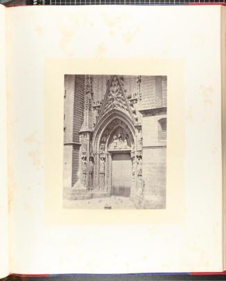 (Puerta sur de la catedral. Sevilla) (South door of Cathedral. Seville)