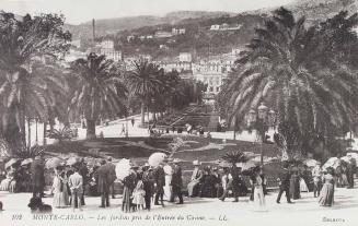 Monte-carlo. Les Jardins pris de l’ Entrée du Casino