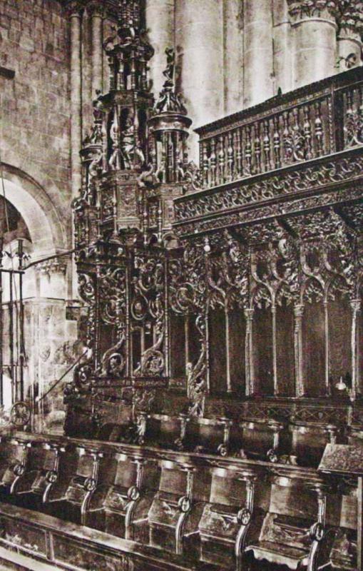 Tarragona. Catedral: Detall del Chor