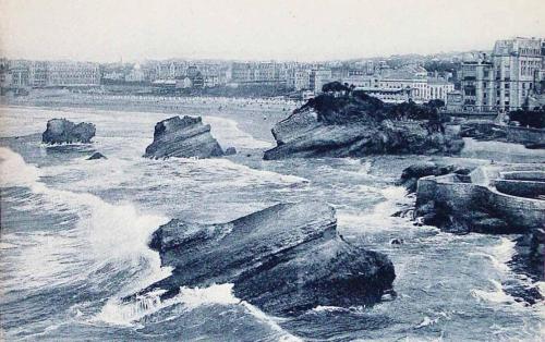 Biarritz. Vue prise de l’ Attalaye