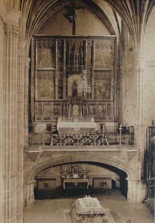 Ávila. Convento de Santo Tomás. Altar Mayor