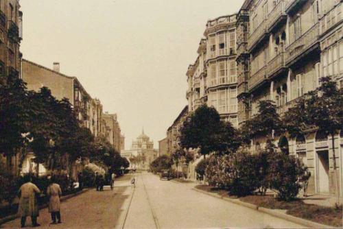 Valladolid. Calle Miguel Iscar