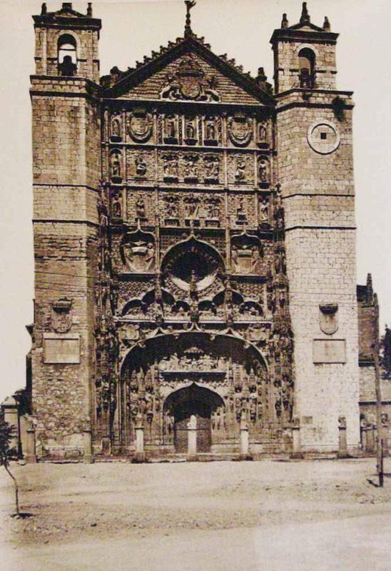 Valladolid. Fachada de San Pablo (Siglo XIII)