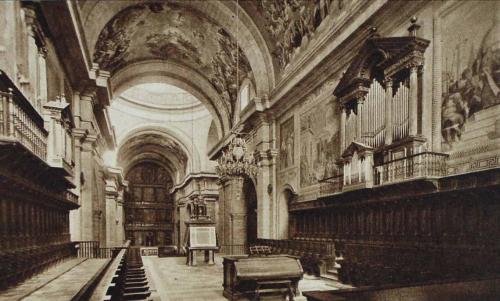 San Lorenzo de El Escorial. Coro de la Basílica