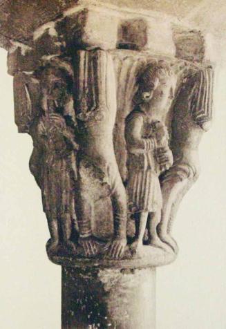 Monastir Sant Cugat del Vallés. Capitell biblich