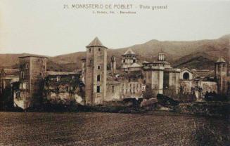 Monasterio de Poblet. Vista general