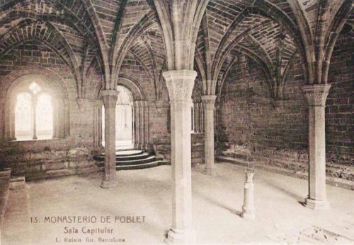 Monasterio de Poblet. Sala Capitular