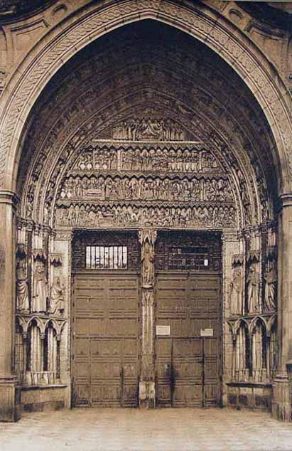 Toledo. Catedral. Puerta del Relog