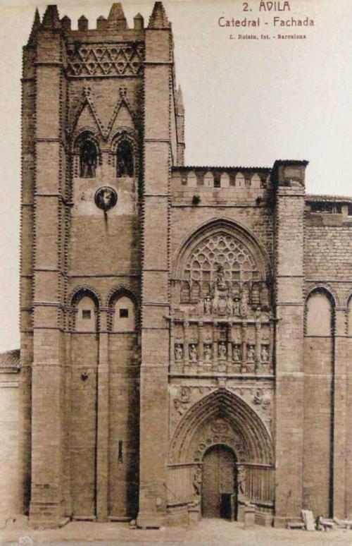 Ávila. Catedral. Fachada