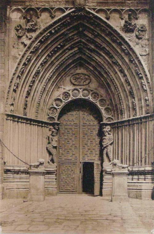 Ávila. Catedral. Puerta Principal