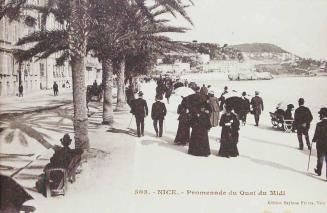 Nice. Promenade du Quai du Midi