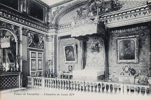 Palais de Versailles. Chambre de Louis XIV