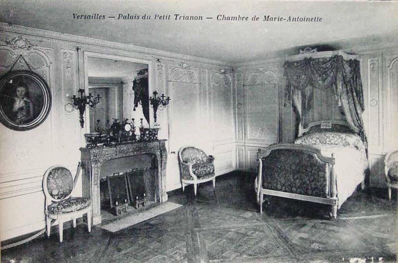 Versailles. Palais du Petit Trianon. Chambre de Marie-Antoinette