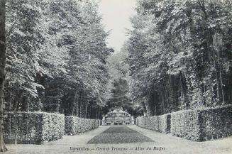 Versailles. Grand Trianon. Allee du Buffet