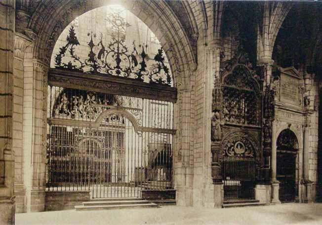 Cuenca. Catedral. Reja del Altar Mayor (Hernando de Arenas 1517)