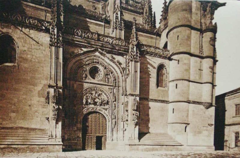 Salamanca. Catedral Nueva. Puerta de Ramos