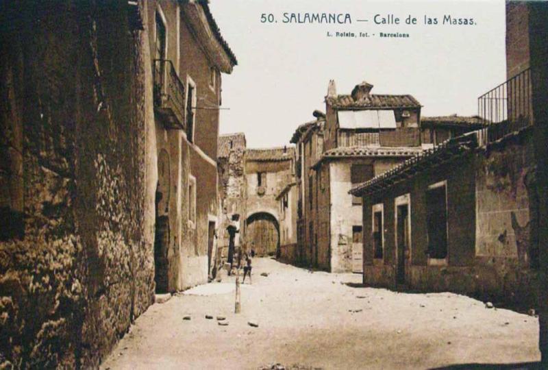 Salamanca. Calle de las Masas