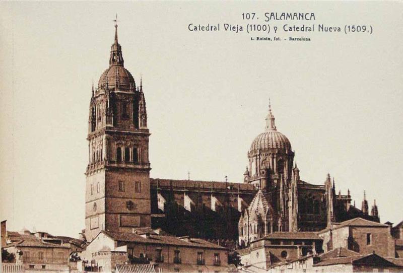 Salamanca. Catedral Vieja (1100) y Catedral Nueva (1509)