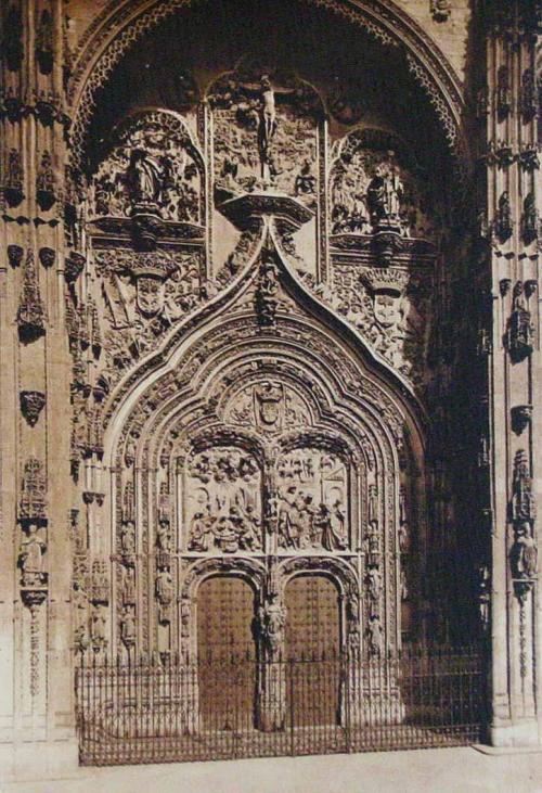 Salamanca. Catedral Nueva. Puerta del Nacimiento