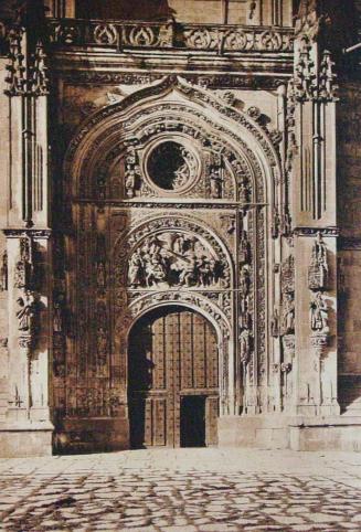 Salamanca. Catedral Nueva. Puerta de Ramos