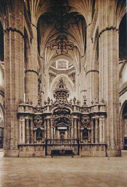 Salamanca. Interior de la Catedral Nueva (1509)