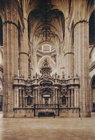 Salamanca. Interior de la Catedral Nueva (1509)