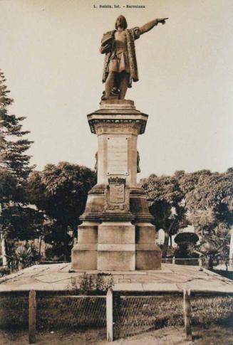 Salamanca. Monumento de Colón