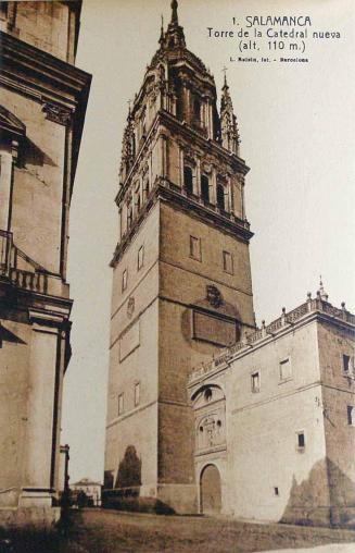 Salamanca. Torre de la Catedral nueva (alt. 110 m.)