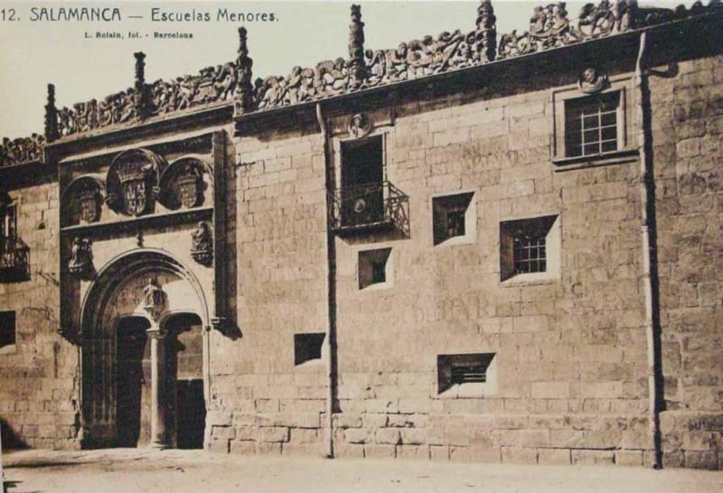 Salamanca. Escuelas Menores