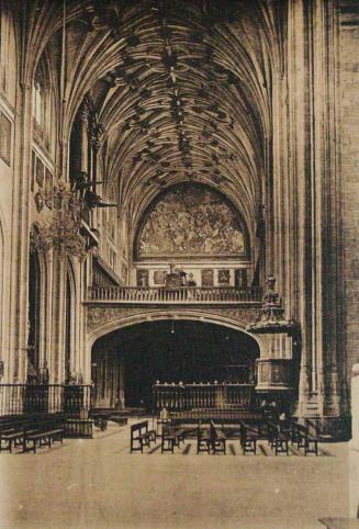 Salamanca. Interior de San Esteban. Coro. (Siglo XVI)