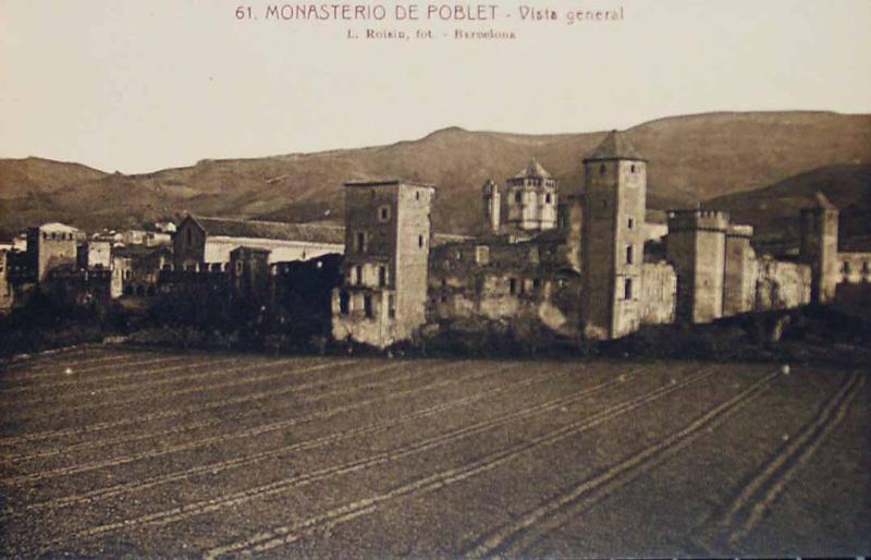 Monasterio de Poblet. Vista general