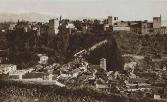 Granada. Vista General de la Alhambra