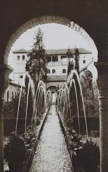 Granada. Generalife. Surtidores