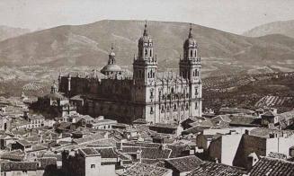 Jaén. Vista parcial y Catedral