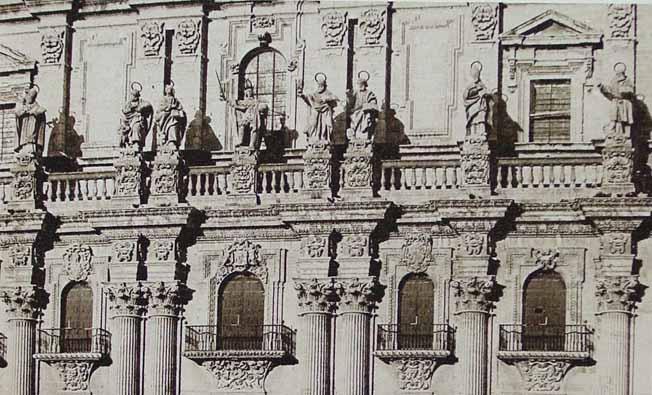 Jaén. Catedral. Detalle de la Fachada