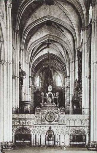 Toledo. Vista interior de la Catedral