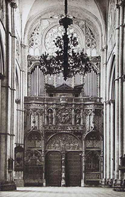 Toledo. Catedral. Puerta de los Leones, interior