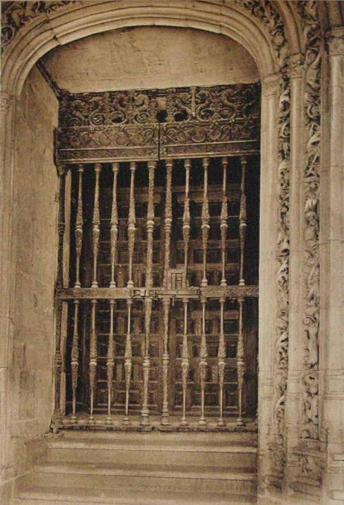 Salamanca. Universidad. Reja de Juan de Herrera