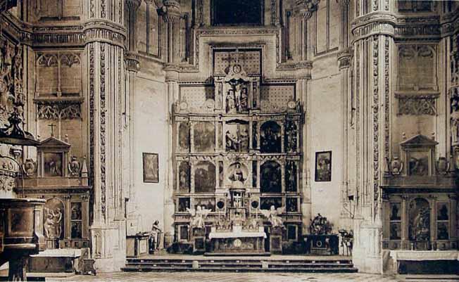 Toledo. San Juan de los Reyes. Altar Mayor