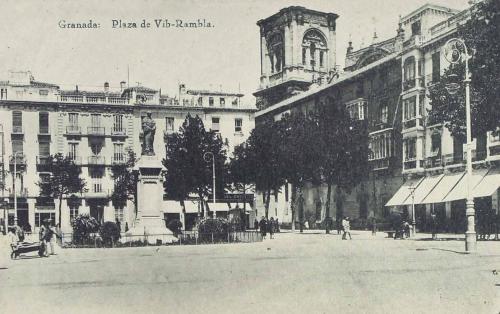 Granada. Plaza de Vib-Rambla