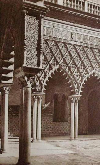 Sevilla. Alcázar. Patio de las Doncellas. Detalle