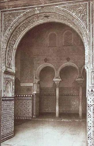 Sevilla. Alcázar. Puerta del Dormitorio de los Reyes Moros