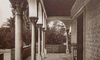 Sevilla. Jardines del Alcázar. Pabellón de Carlos V. Detalle