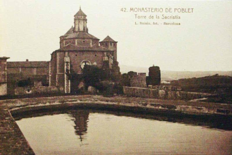 Monasterio de Poblet. Torre de la Sacristía