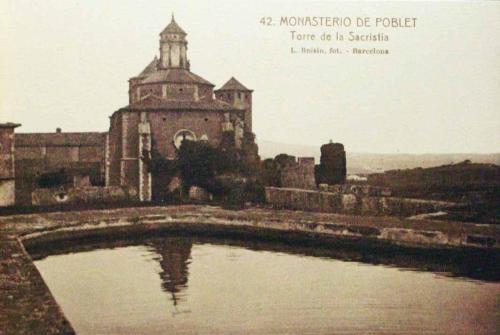 Monasterio de Poblet. Torre de la Sacristía